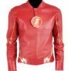 super hero red jacket