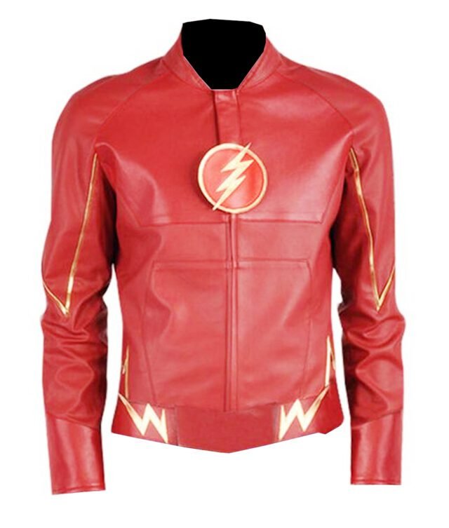 super hero red jacket