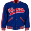 blue bomber varsity jacket