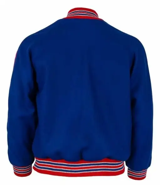 blue bomber varsity jacket