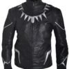 boseman black leather jacket