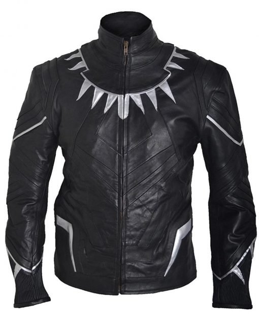 boseman black leather jacket