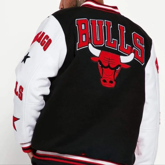 chicago bulls varsity jacket