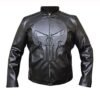 frank castle leather jacket