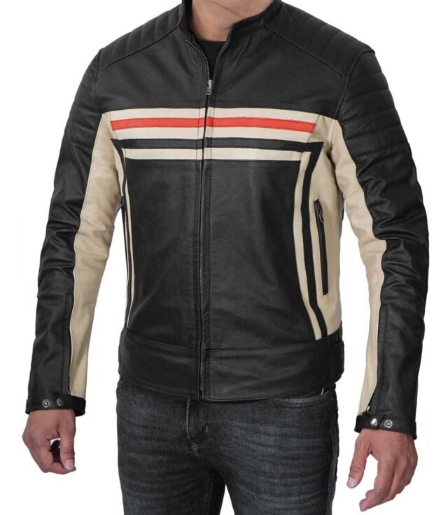 cowhide leather jacket