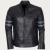 black cafe racer jacket