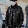 yoon-gi leather jacket