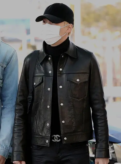 yoon-gi leather jacket