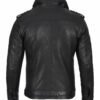 leather racer jacket