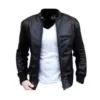 Men Leather Motorcycle Jacket