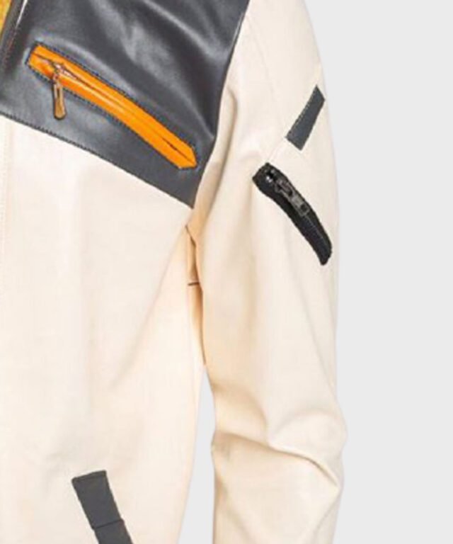 white leather jacket mens