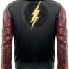 black and red barry allen jacket