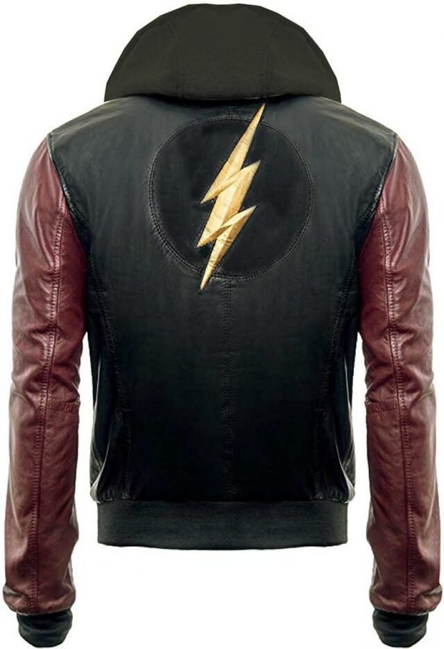 black and red barry allen jacket