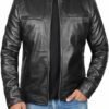 real lambskin leather jacket