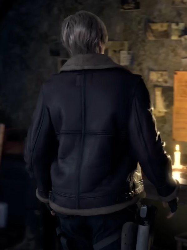 leon kennedy bomber jacket