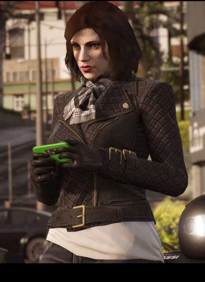 GTA 6 Lady Protagonist Leather Jacket | CAD LEATHER JACKETS