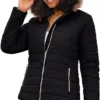 short puffer jacket women