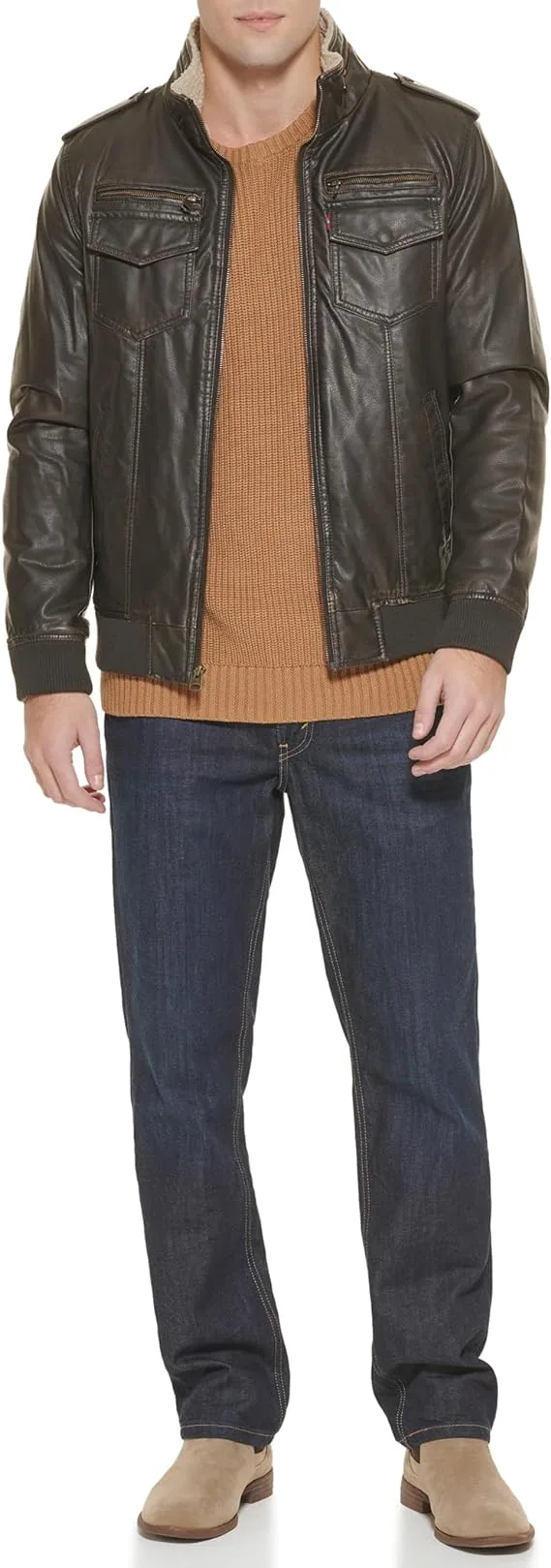 aviator bomber jacket