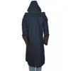 long coat with hood