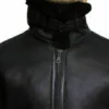 sheepskin leather jacket