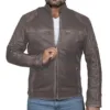 cafe racer leather jacket