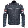 cafe racer leather jacket