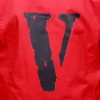 vlone friends jacket red