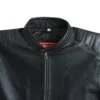 Jensen Huang Black Motorcycle Genuine Leather Jacket