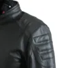 Jensen Huang Black Motorcycle Genuine Leather Jacket