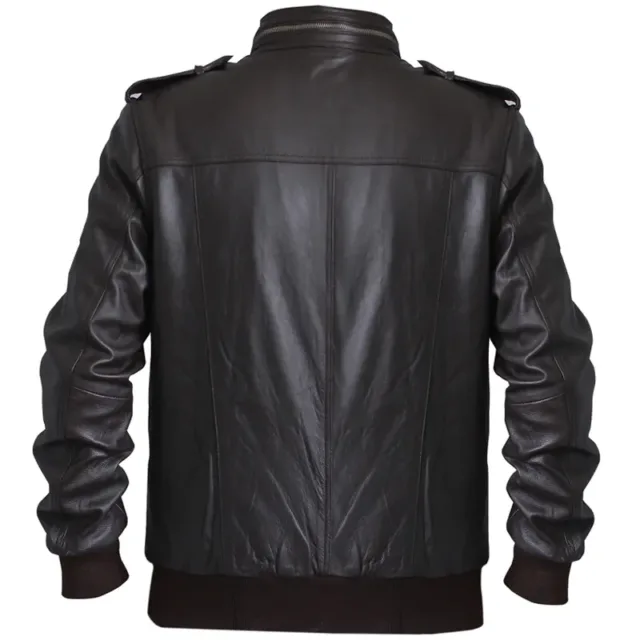 leather bomber jackets for men