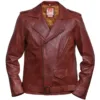 motorcycle brown leather jacket